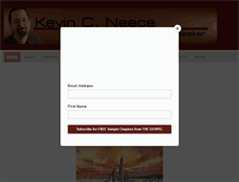 Tablet Screenshot of kevincneece.com